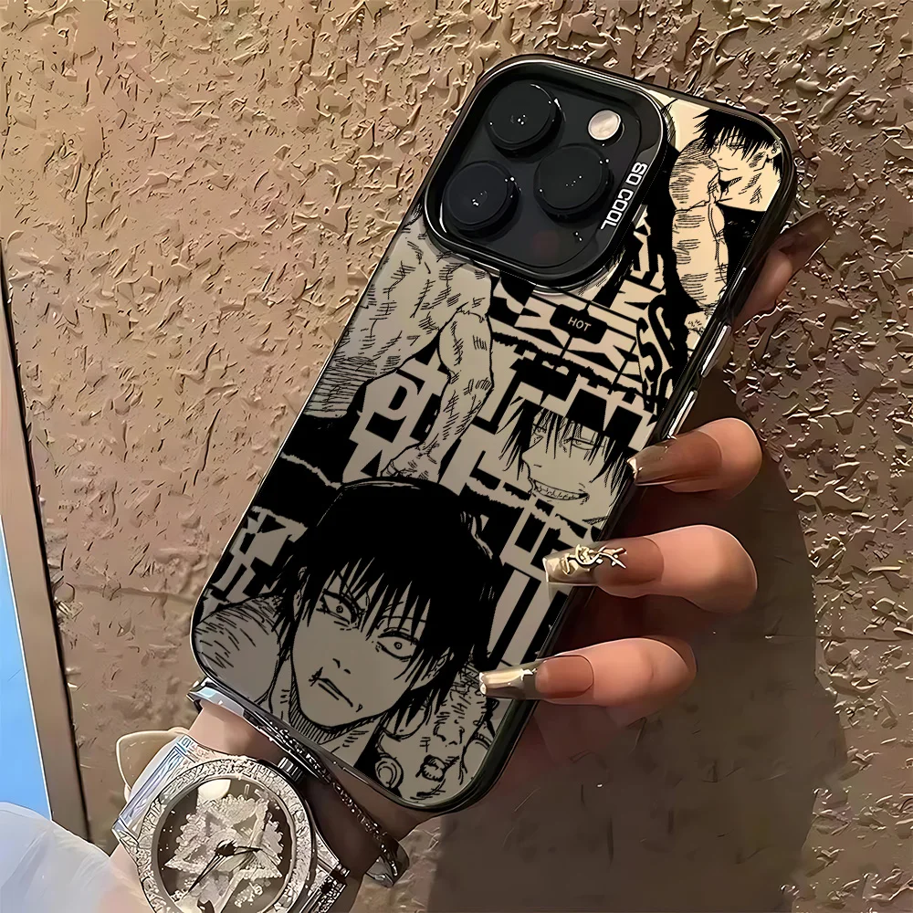 F-Fushiguro T-Toji Matte Phone Case - Sleek Protective Cover