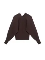 Women's Fashion Front Button V Neck Knit Cardigan Sweater Long Sleeve Fitted Hem Chic Outerwear Female Tops - Image 2