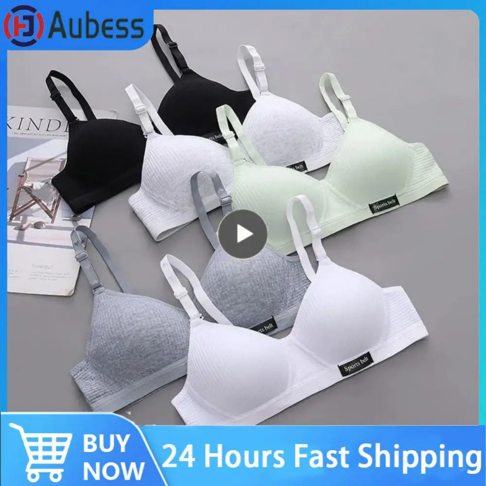 

Cup No Wire Seamless Bra Girl Underwears Female Brassiere Bralette Breathable Intimate Lingerie Teenage Clothing