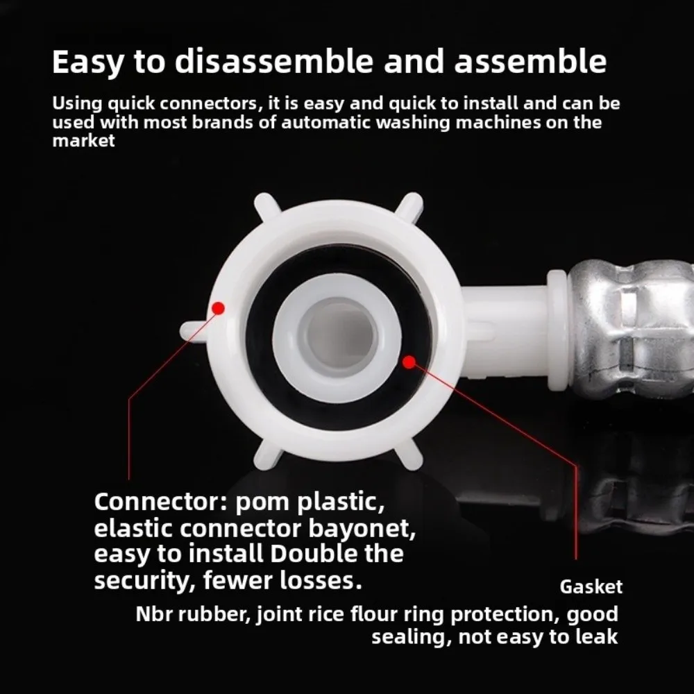 자동세탁기 급수호스 3/4인치 ? 방폭 유럽식 급수 호스 고압 정원용 급수관