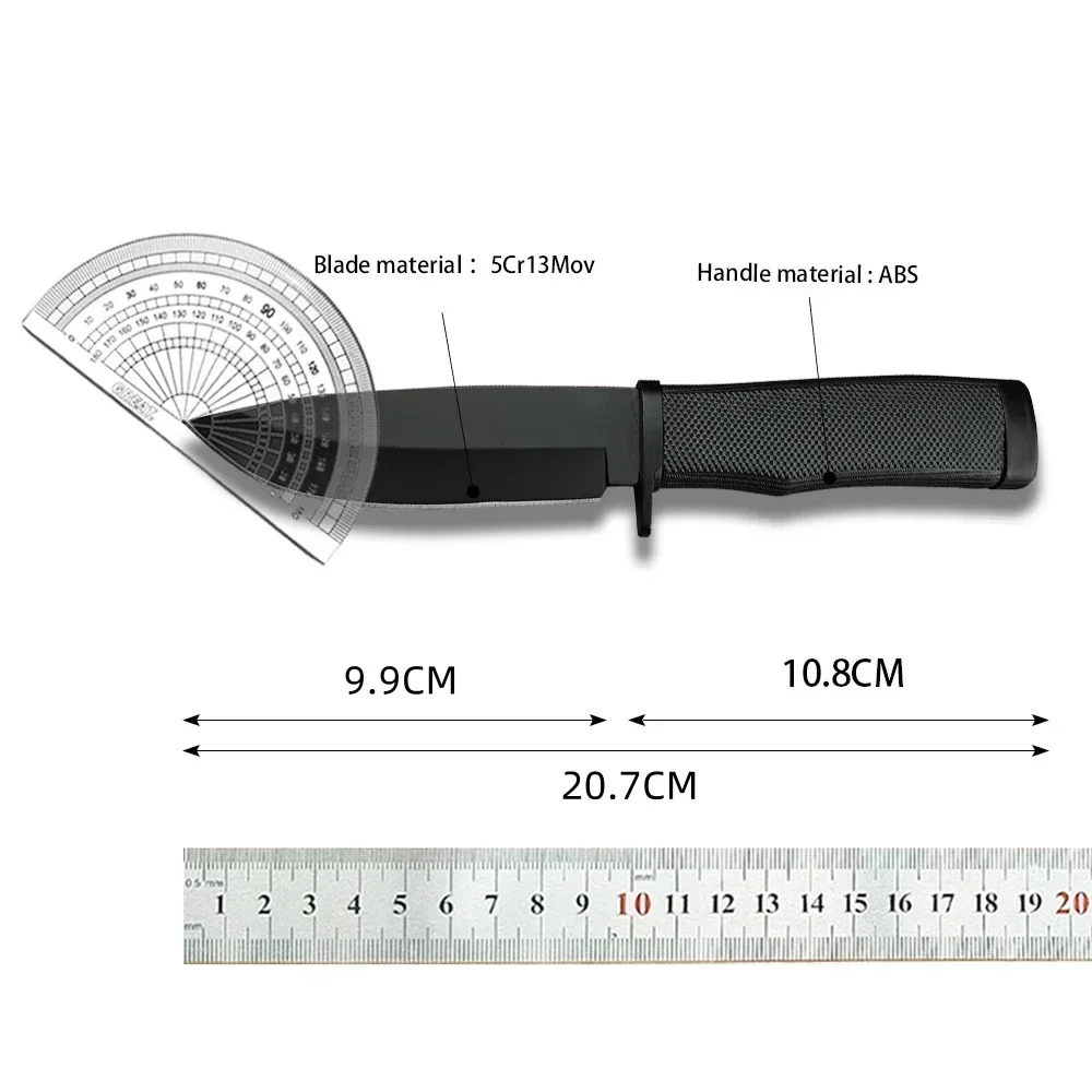 Black Kabar Becker Campanion BK2 Black Coated Blade Nylon Handle Hunting Tactical Outdoor Self Defense Military Knives 5