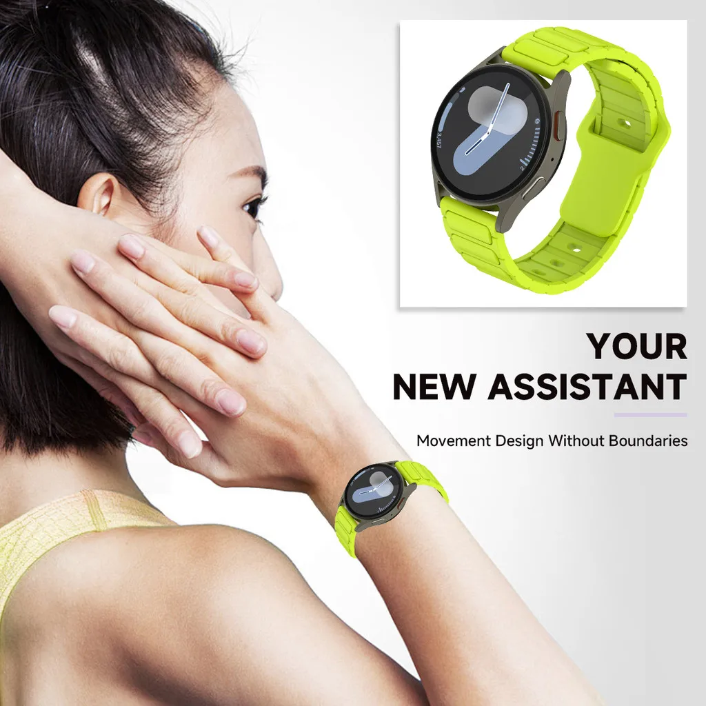 Silicone Protective Case and Strap for Smartwatch - Hollow Out Design