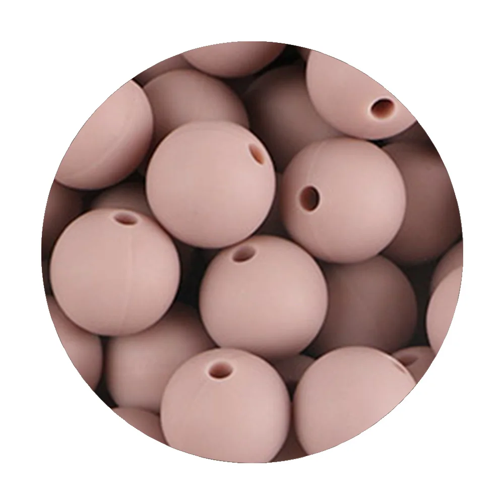 Assorted Silicone Beads for DIY Jewelry Making - 50 Pieces