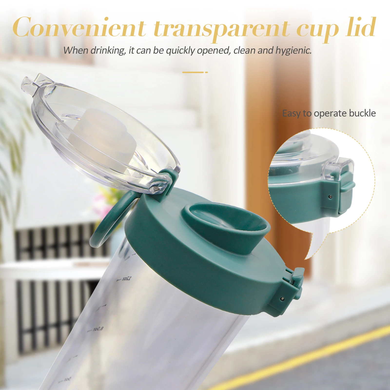 High Quality Sports Water Bottles Protein Shaker Water Bottles Whey Protein Shaker Gym Durable Graduated Sport Shake Cup
