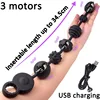 Silicone Big Anal Bead Stimulation Anal with Controlled Anal Plug for Men Adult Toys Funny Adult Toys Gay SM Games anal dildo 1