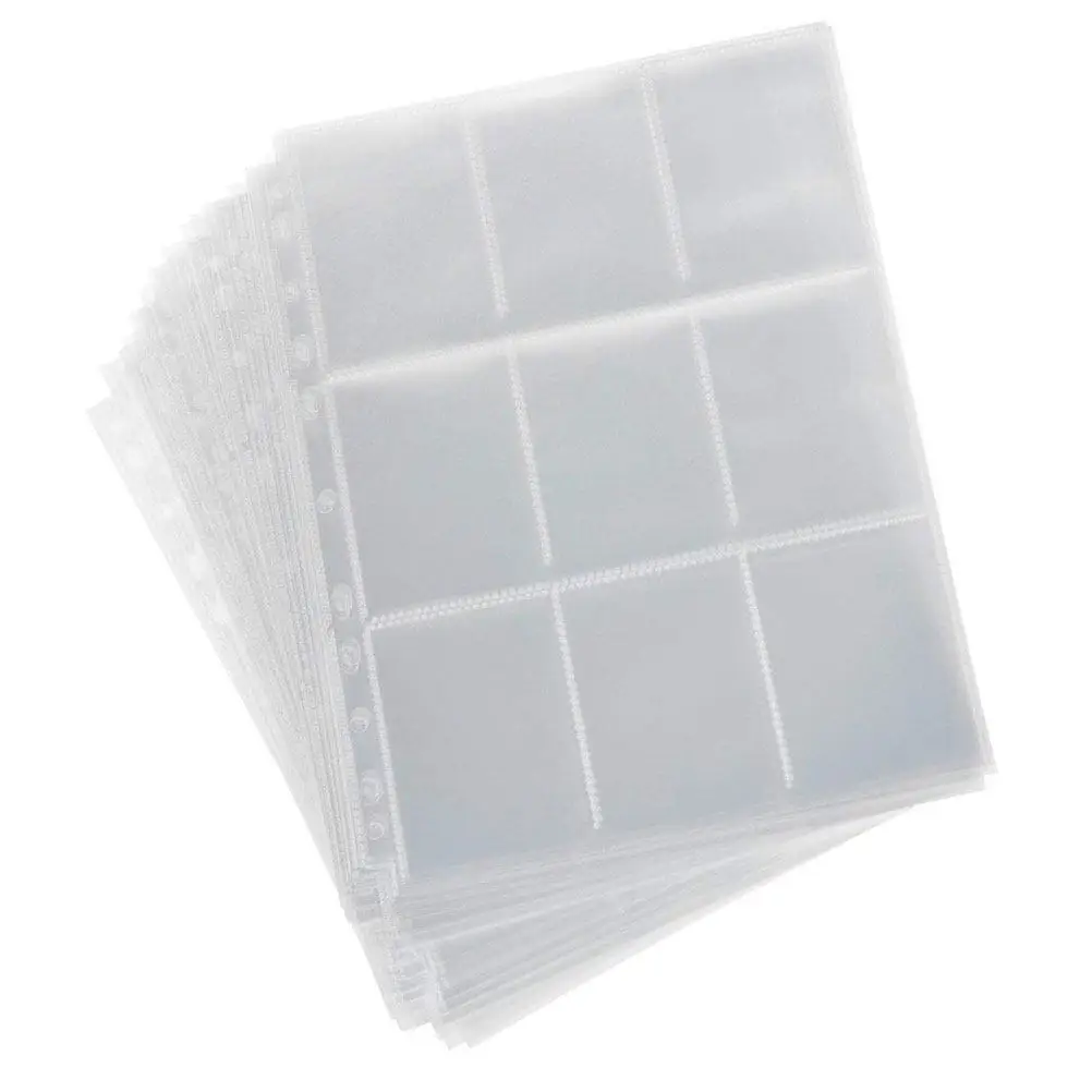 20개 투명 사진 앨범 페이지 스크랩북 리필용 하이 슬리브 생일 기념일 기념품용