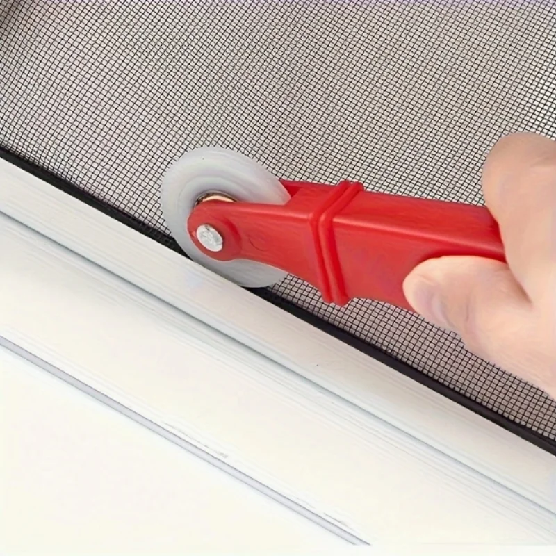 Silicone Rubber Window Sealing Strip - Wind and Mosquito Protection Tape with Mesh Cloth