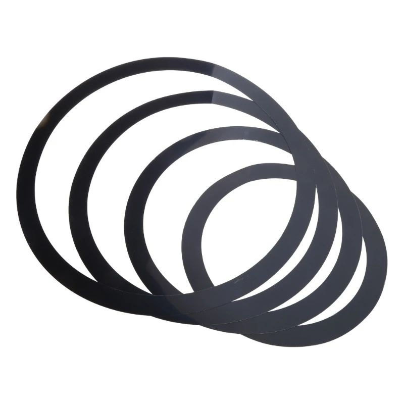 N0HA Drum Percussion Accessories Drum Mute Pads for Drums Tone Control Mute Rings Muffler Rings Silencers