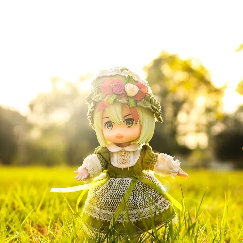 

2023 OB11 одежда волшебник Оз платье комплект для Молли костюм, YMY, ГСК тело, 1/12bjd Кукла Одежда Игрушка Одежда зеленая фигурка костюм