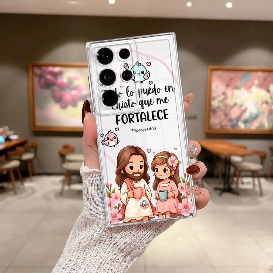 Creative Cartoon Jesus Phone Case