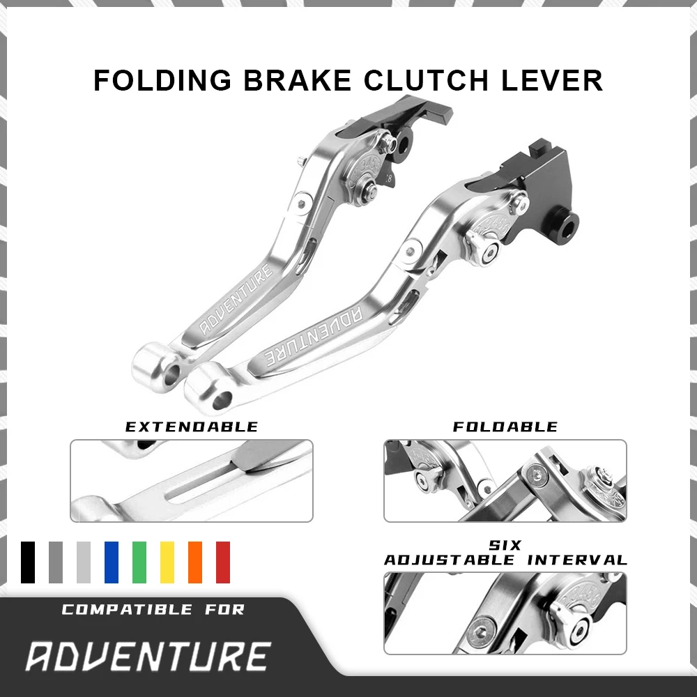 

For BMW R1200GS ADVENTURE 2006-2013 CNC Motorcycle Accessories Brake Clutch Handle Levers Adjustable Extendable Folding Lever