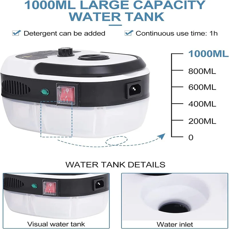 Se0e692ac46b643019cd0eac9abb27419R 2500W Steam High Pressure Cleaner High Temperature Sterilization Steam Cleaner For Home Kitchen Hood Air Conditioner Cleaning Mallzona