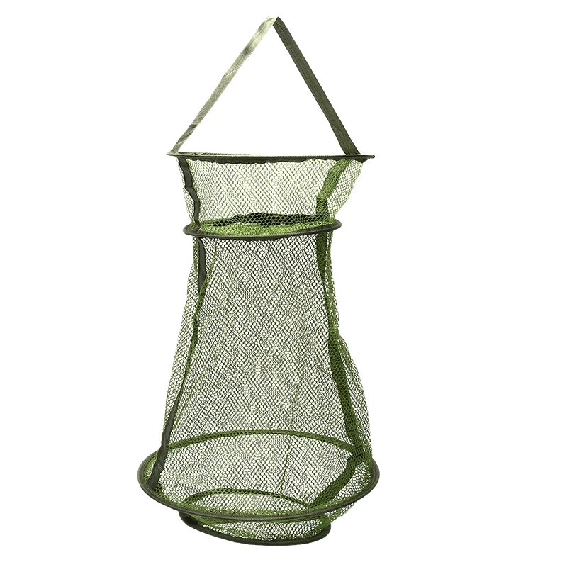 

Fishing Care Creel Tackle Soft Rubber Landing Net Fishing Net Cast Fishing Network Cage Accessories For Fish Tackle Tools