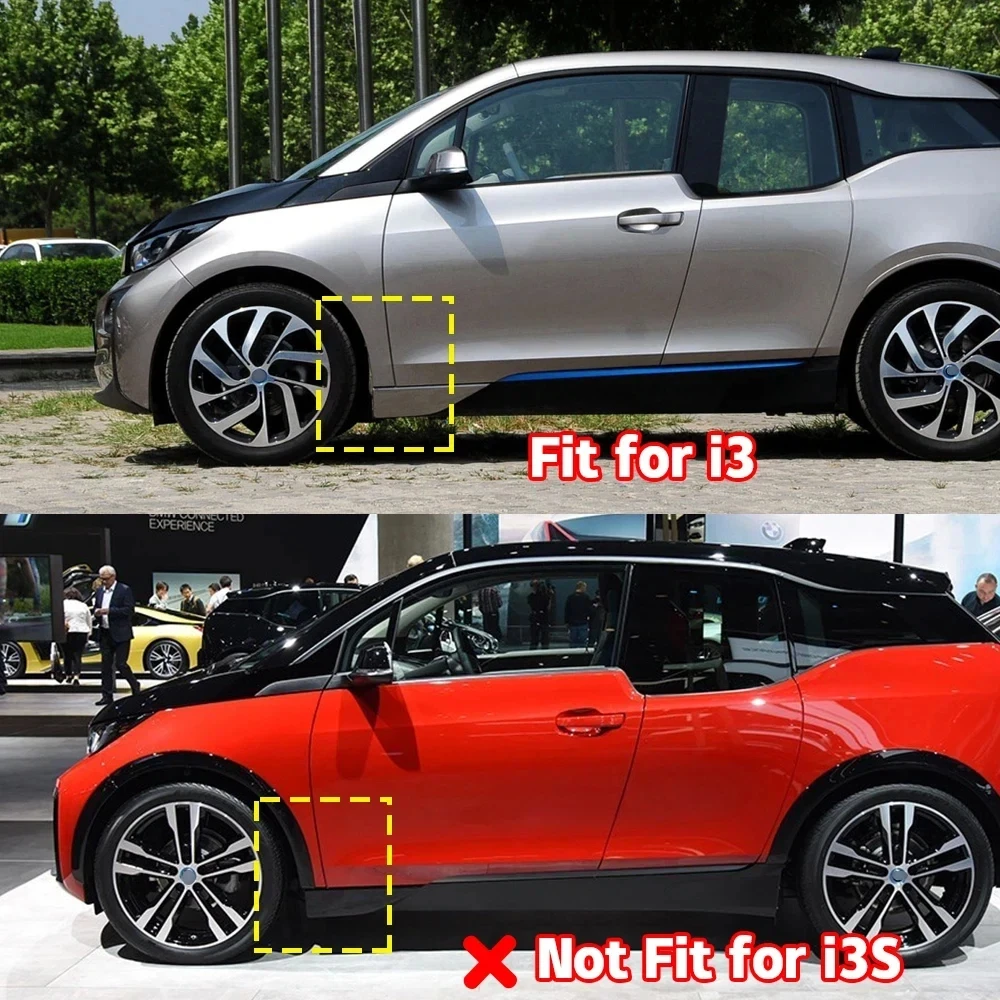 BMW I3 2013-2021용 머드플랩 머드가드 앞뒤 휠 펜더 자동차 액세서리 4개