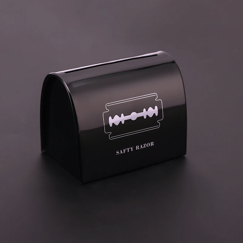 Barber Sharps Storage Box Razor Blade Small Capacity Waste Collect Wast Hairdresser Waste Cutting Tool Recycling Safety Case