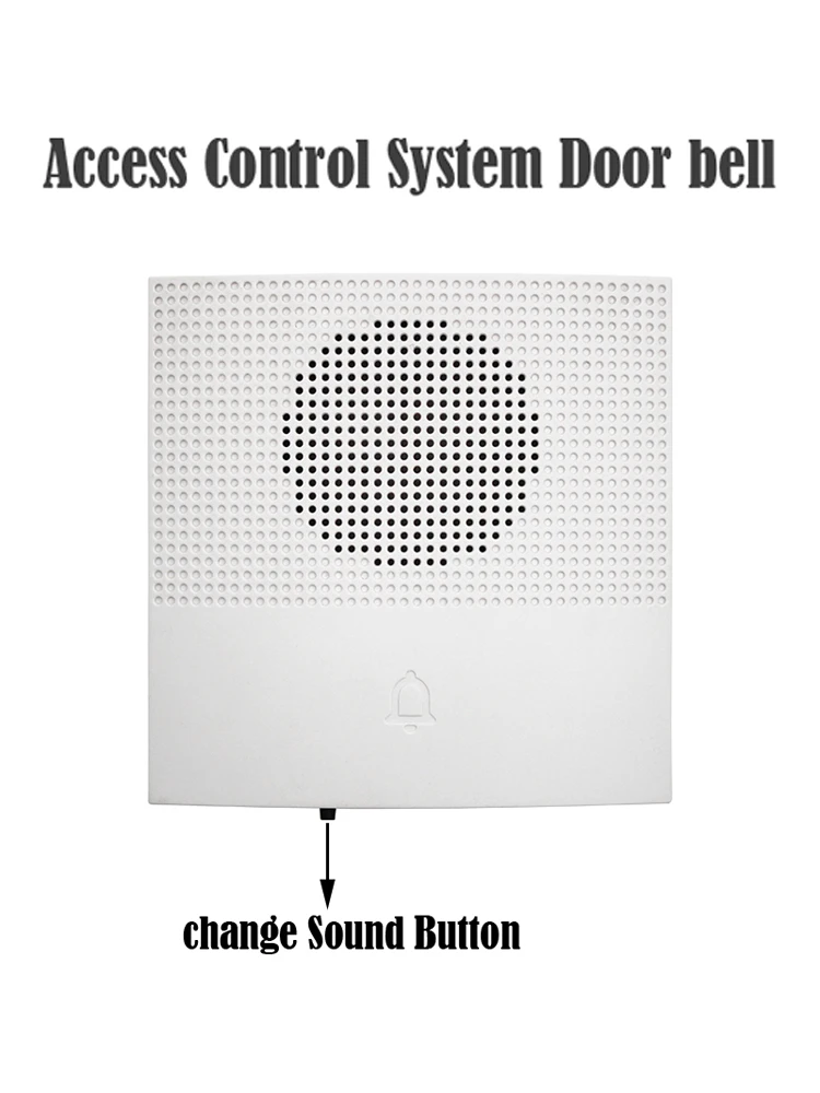 38 Sound Access Control DoorBell Wired Door Bell DC 12V Vocal Wired Doorbell Wel