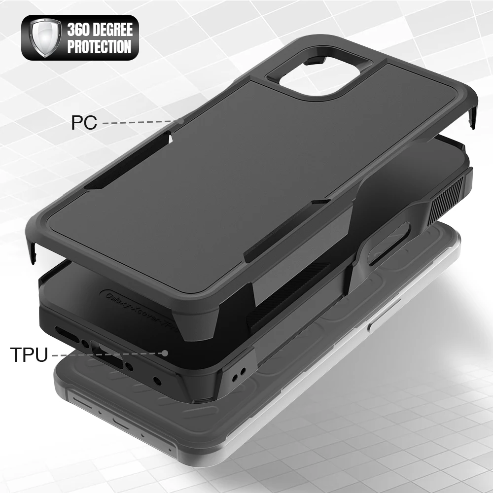 Shockproof Dual Layer Hybrid Phone Case