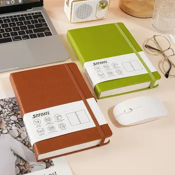 cuaderno a5 quaderno punteggiato proiettile Diario con copertina rigida 120gsm Journal Tendenza creativa portatile Tinta unita 4 colori Dot Grid Notebook 1
