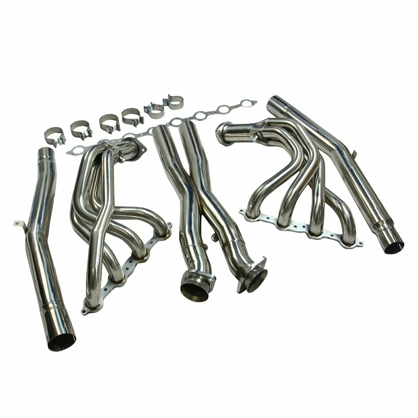 ExhaustManifoldHeadersXPipefor20052013ChevyCorvetteC6LS2LS3