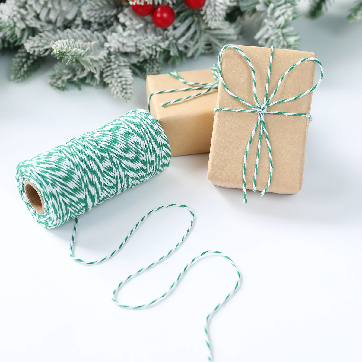 Cotton Rope 100M 10yards For Home Decor Handmade DIY Christmas Gift Wrapping