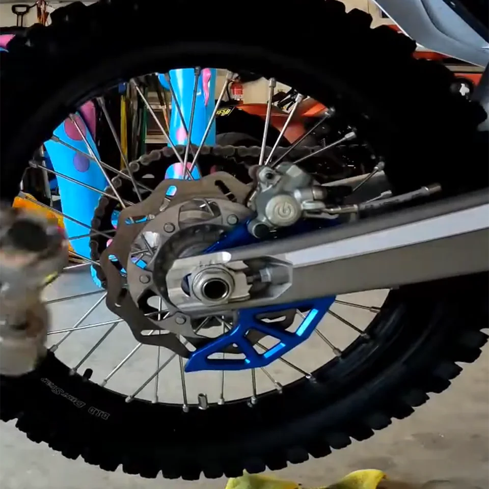 17 27 32mm Fram Bakaxelnyckelnyckel Passform För Husqvarna FE FC FX TE TC TX 125 250 350 450 501 701 Enduro SuperMoto WR125 250 300 (Color : Orange