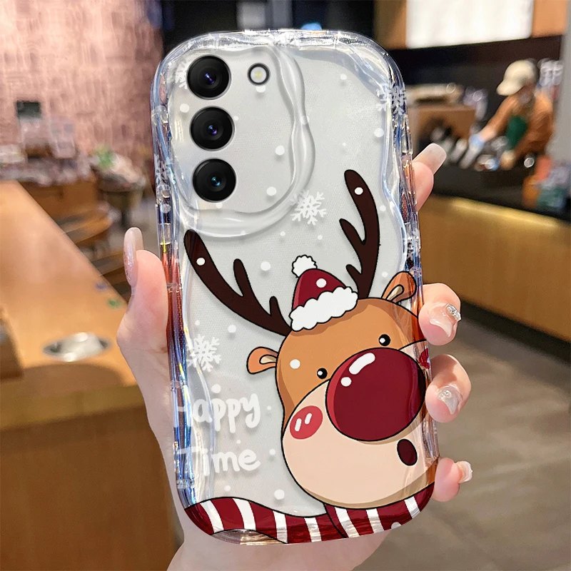 Luxury Christmas Pattern Phone Case - Festive Design Back Cover
