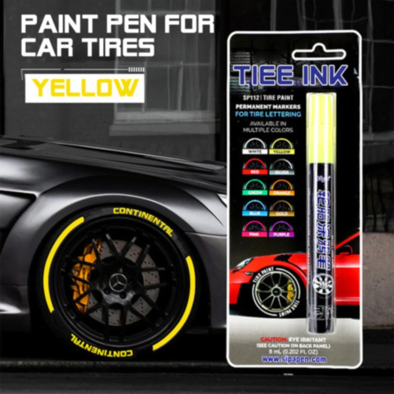 DIY How to Paint Tire Lettering , Tire Paint