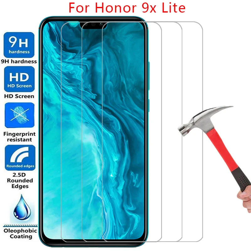 

screen protector for huawei honor 9x lite protective tempered glass on honor9x 9 x x9 light 9xlite phone film glas honer onor 9h