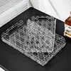 Luxury Vine Pattern Plastics Tray Plaid Jewelry Aromatherapy Storage Plate Living Room Water Cup Trays Desktop Home Decoration 3