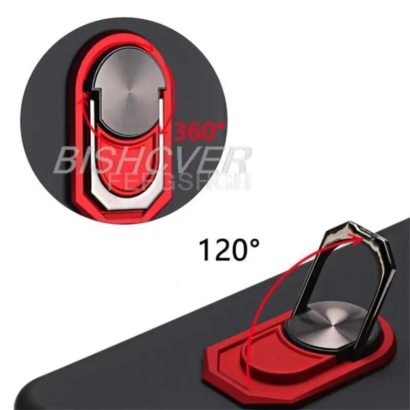 For Blackview BV9500 Pro Back Ring Holder Bracket Phone Case Cover Phone TPU Soft Silicone Cases For Blackview BV 9500 Plus 4