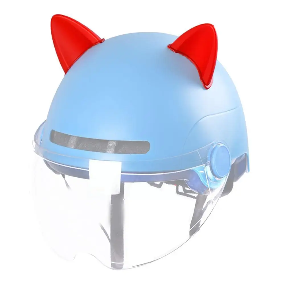 고양이 귀 헬멧 전기 자동차 헬멧 장식, 스쿠터 자전거 헬멧, DIY 고양이 귀 X0A3, 범용 세련된 오토바이, 2 개