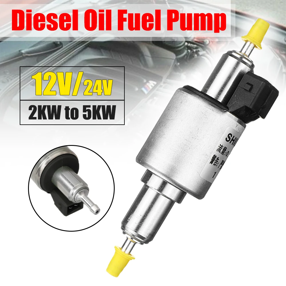 12V/24V For Air Parking Heater Pulse Metering Pump 2KW to 5KW For  Eberspache Webasto Diesel Air Heaters For Truck Oil Fuel Pump