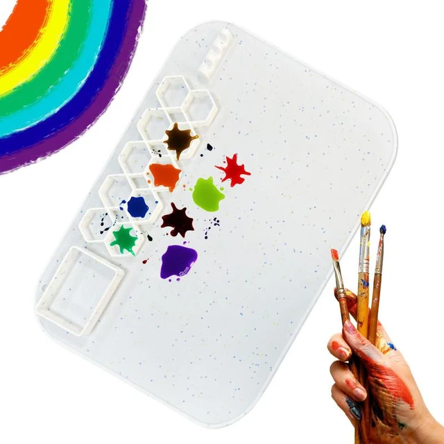 Silicone Craft Mats 19.68 X15.74X 0.03 Inch Artist Mats For Kids Large  Non-Stick Painting Mat For Kids Raised Edge Art Mat - AliExpress