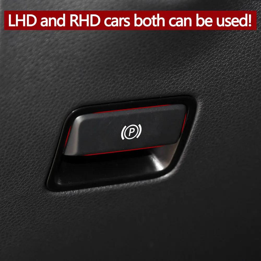 Handbrake Button Cover Car Accessories P Button HandBrake Release Switch Button Cover For Benz A B GLA CLA ML GL GLE SLK W176 W246 W156 W117 W166 W172