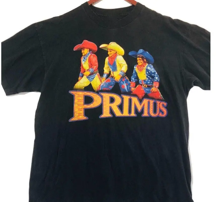 T-Shirt Da Uomo Vintage Primus Band