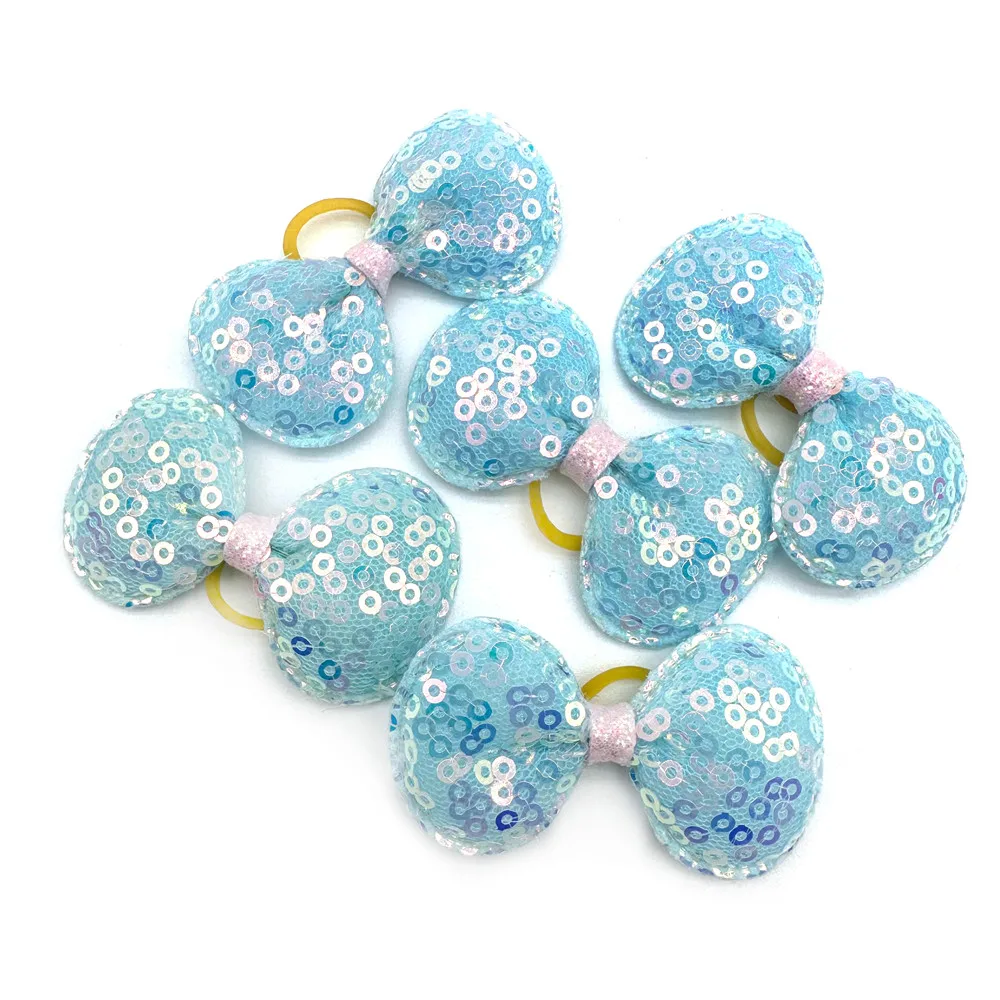 Title 5, 20pcs Small Dog Hair Bows Pet Dog Hair Accessor...