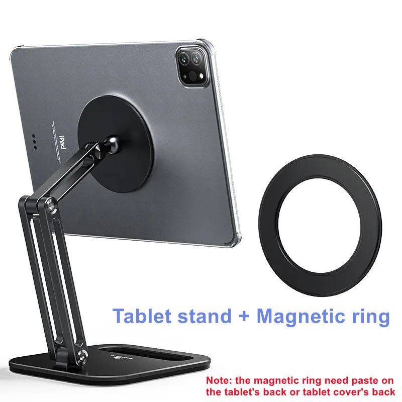 Compre Soporte de Tableta de Escritorio de Aleación de Aluminio AP-7SM  Soporte Magnético Ajustable Para Ipad Pro de 12.9 Pulgadas en China