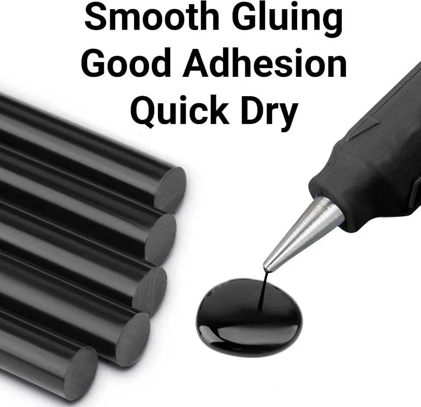 Black Hot Glue Sticks 5