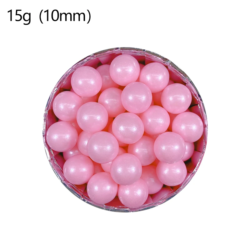 Pink 6mm Edible Pearls – Acorn Cake Supply