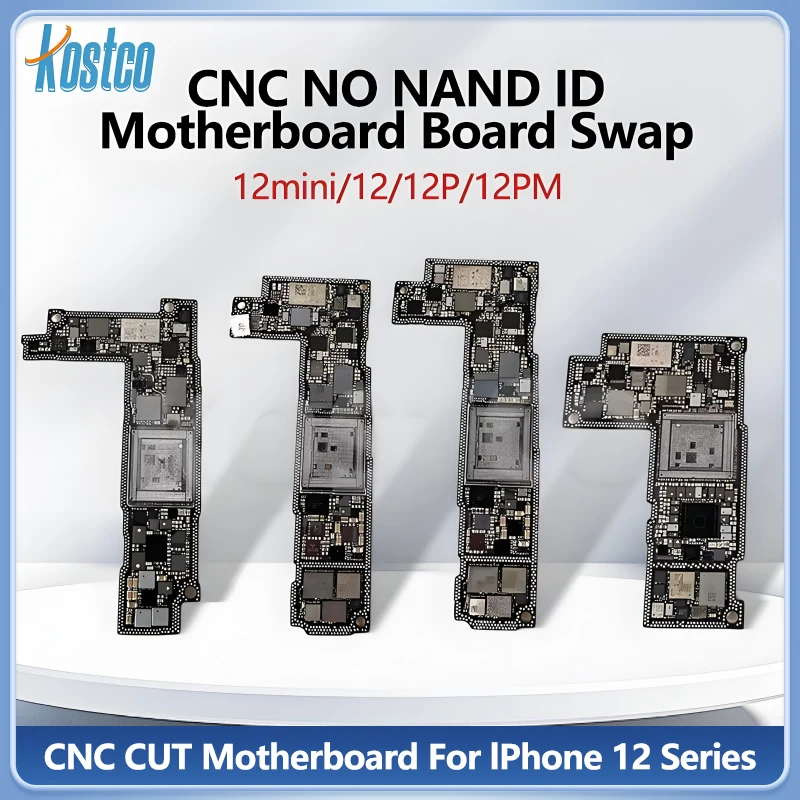 CNC マザーボード iPhone 12 プロマックスミニロジックボード研磨削除