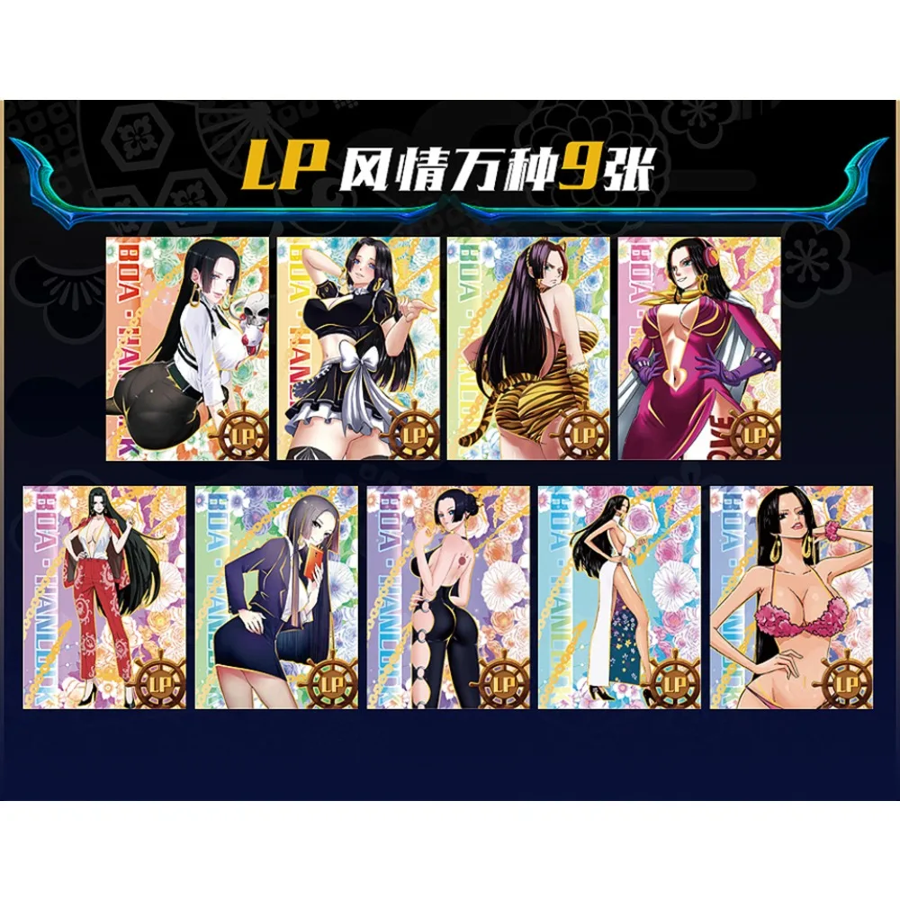 Original Female Emperor Card For Child Boa&middot;Hancock Popular High-Energy Anime Characters Limited Game Collection Card Kids Gifts