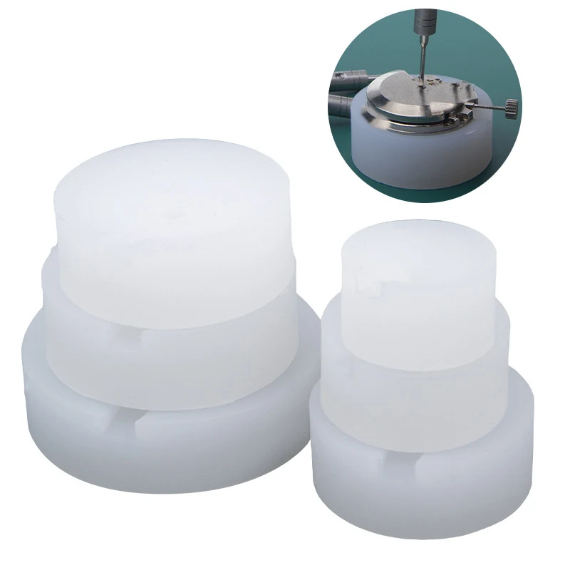 6Pcs Rubber Anti Slip Watch Movement Protection Pad Watch Movement Cushion 20-43mm Watch Repairing Tool Accessory for Watchmaker