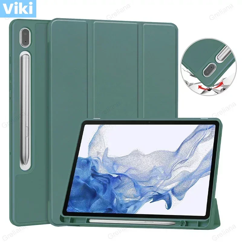 Smart Cover Per Samsung Galaxy Tab S8 Ultra 14.6 Custodia Galaxy Tab S9 Ultra 14.6 X910 X916 X918 Con Portapenne S Auto Sleep Funda