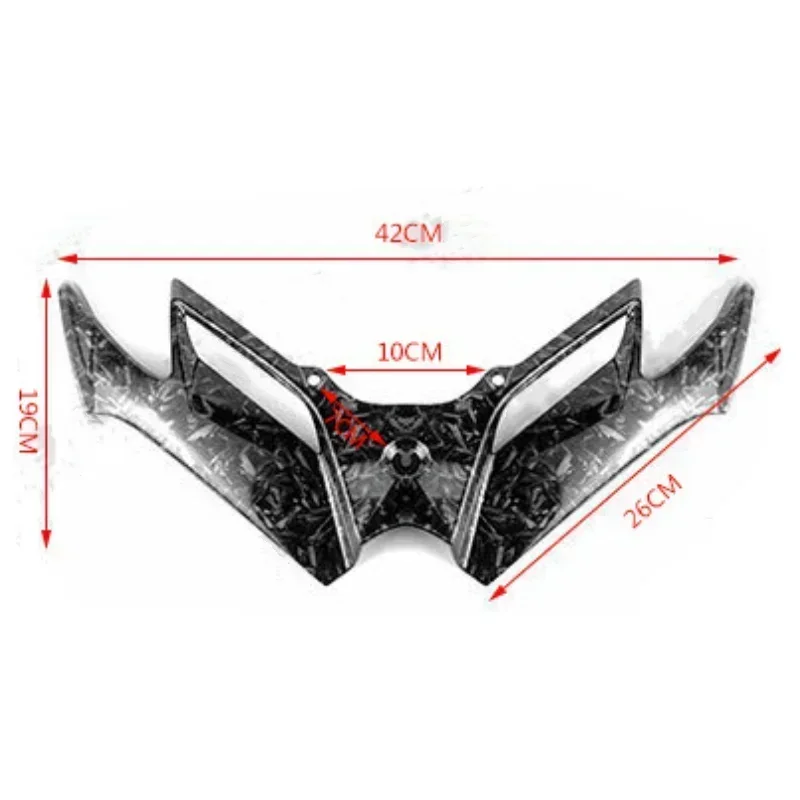 Motorcycle Winglet Aerodynamic Wing Kit Spoiler motorcycle accessories motorcycle winglet motorcycle wing kit ForKawasaki For Ninja 300/ 250 EX300 2013-2017 for Motorcycle Accessories