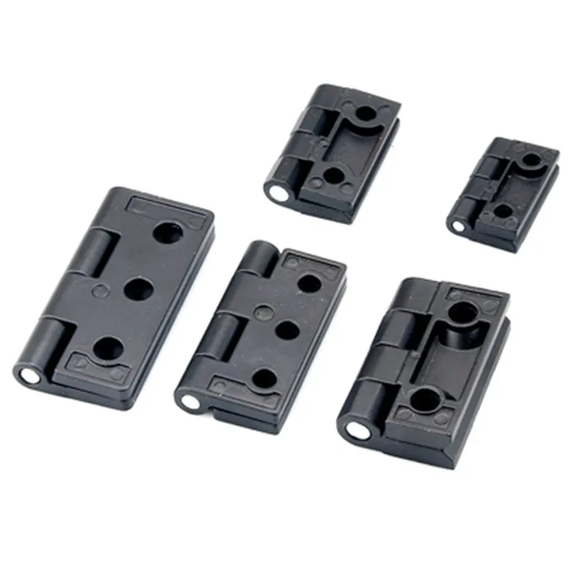 Cerniere Pieghevoli In Lega Di Zinco Per Porte D'Armadio - 4 Pezzi Nero, 40x40x5mm - Foto 6