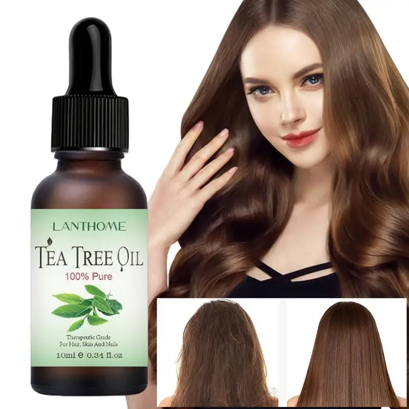 

Tea Tree Oil Organic 10ml Natural Tea Tree Oil for Skin Moisturizing Tea Tree Oil Nurishing Massage Oil for Hair Care Essential
