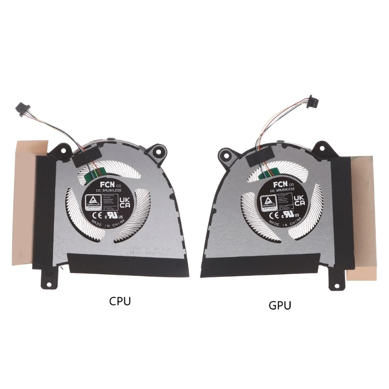 

CPU GPU Fan DC5V Cooling Fans for ASUS-ROG Zephyrus G14 GA402 GA402RJ Notebook CPU Cooler Radiator Fans Laptop Heatsink