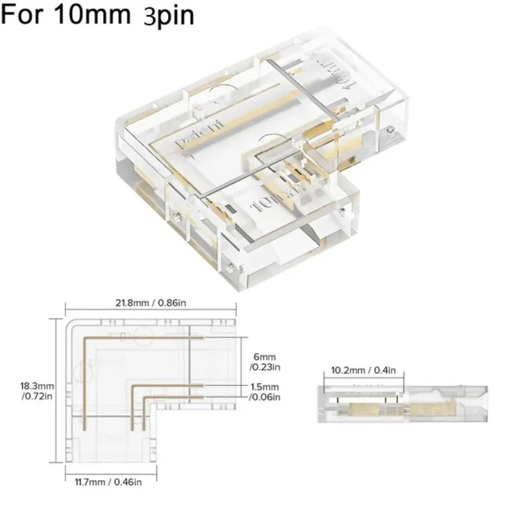 10mm-3pin