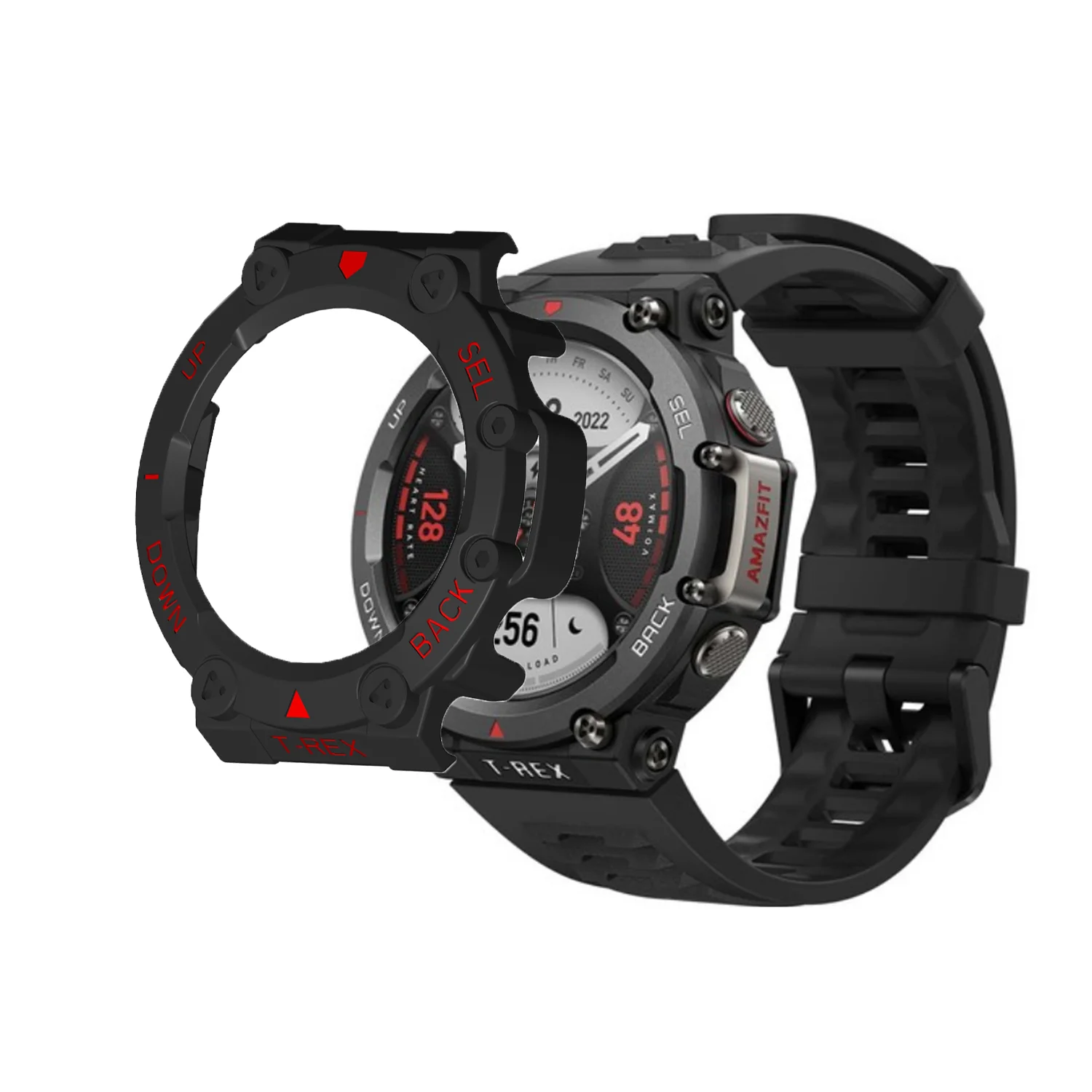 TPU Protective Shell Frame for Smart Watch - Durable Silicone Bumper Cover