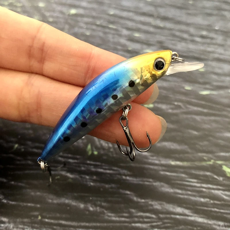 Lot De 50 Leurres De Pêche Crankbait – Minnow Plongeant 90mm – Pour Truite, Bar Et Carnassiers